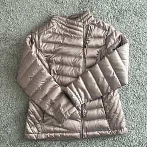 Eddie Bauer Light Puffer Jacket, Rose Gold